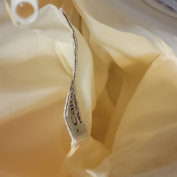 Women/Teen/Child White Beaded Shoulder Bag with Rope Strap by Carolyne Barton - Picture 5 of 6